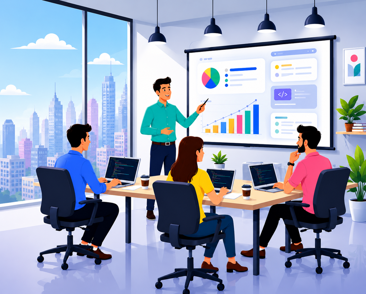 AK TechnoSphere Comsoft — Web Development Team Punjab India